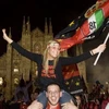 Chùm ảnh AC Milan ăn mừng chức vô địch Serie A