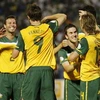 Australia ăn mừng chiến thắng (Nguồn: Reuters)