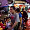 Nhiều tuyến đường tại Bangkok đang bị ngập nặng (Nguồn: AFP)