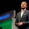 Ngôi sao ca nhạc Justin Timberlake giới thiệu MySpace TV của Panasonic tại CES 2012 (Nguồn: AFP/Getty Images)