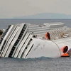 Vụ đắm tàu Costa Concordia được ví như vụ Titanic thứ hai (Nguồn: AFP)