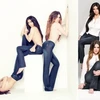 Mẫu quảng cáo của ba chị em Kardashian (Nguồn: Celebs)