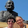 McIlroy và Wozniacki trong chuyến du lịch tại Thái Lan (Nguồn: AFP)