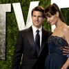 Tom Cruise và Katie Holmes ở buổi tiệc sau lễ trao giải Oscar (Nguồn: Getty Images)