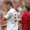 Gảy Cahill là cầu thủ thứ ba của Anh rời EURO 2012 do chấn thương (Nguồn: AFP)