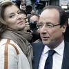 Bà Valerie Trierweiler hiện là bạn gái của Thổng thống Francois Hollande (Nguồn: AFP)