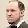 Sát thủ Anders Breivik trước tòa (Nguồn: AFP)