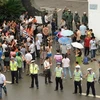 Người dân Thập Phương biểu tình phản đối việc xây dựng nhà máy ngày 4/7 (Nguồn: Getty Images)