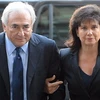 Anne Sinclair đã đứng bên Strauss-Kahn trong suốt các vụ bê bối tình dục (Nguồn: EPA)