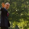 Tổng thống Mỹ Barack Obama lên đường đi vận động tranh cử (Nguồn: AFP)