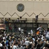 Người biểu tình Yemen trước Đại sứ quán Mỹ (Nguồn: EPA)