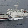 Một tàu Hải giám của Trung Quốc gần vùng biển Senkaku/Điếu Ngư (Nguồn: Reuters)