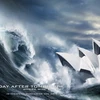 Hình ảnh sóng thần đánh vào nhà hát Opera Sydney trong “The Day After Tomorrow”.
