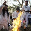 Một nghi lễ của người Maya (Nguồn: AFP)