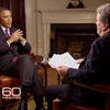 Ông Obama trong cuộc trả lời phỏng vấn trên đài CBS (Nguồn: NYT)