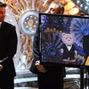 Mark Walhberg và chú gấu Ted trong lễ trao giải Oscar (Nguồn: AFP)