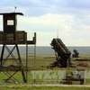 Hệ thống phòng thủ tên lửa Patriot tại sân bay quân sự Diyarbakir ở miền đông nam Thổ Nhĩ Kỳ ngày 11/3/2003. (Ảnh tư liệu: AFP/ TTXVN)