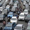 Giao thông đông đúc ở Jakarta với nhiều ôtô (Nguồn: AFP)