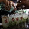 Thương hiệu rượu nổi tiếng của Cuba - Rum Havana Club sẽ xuất hiện tại Mỹ nếu lệnh cấm vận được dỡ bỏ. (Ảnh: AP)