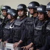 Cơ quan cảnh sát Honduras tăng cường an ninh sau vụ nổ. (Ảnh: AP)