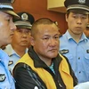 Trùm xã hội đen Trương Bảo Nghi nghe tòa tuyên án. (Ảnh: Shanghai Daily)