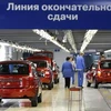 Dây chuyền sản xuất của hãng ôtô Avtovaz. (Ảnh: Reuters)