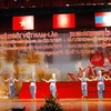 Tiết mục múa của các thiếu nữ Lào. (Ảnh minh họa : Phạm Văn Kiên/TTXVN) 