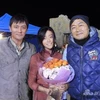 Jang Dong Gun, Phạm Băng Băng và đạo diễn. (Nguồn: Internet)