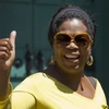"Nữ hoàng truyền hình" Oprah Winfrey. (Nguồn: AP)