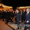 Tổng thống Pháp Nicolas Sarkozy đang trong chuyến thăm Armenia 2 ngày. (Nguồn: AFP/TTXVN) 