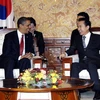 Tổng thống Obama và Tổng thống Lee Myung-Bak. (Nguồn: zimbio.com)