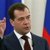 Tổng thống sắp mãn nhiệm của Nga Dmitry Medvedev. (Nguồn: AP)