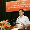 Phó giáo sư-tiến sỹ Nguyễn Viết Thông, Tổng Thư ký Hội đồng Lý luận Trung ương. ( Ảnh: Doãn Tấn/TTXVN)