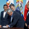 Tổng thống Chile, Colombia, Mexico và Peru ký thỏa thuận thành lập Liên minh Thái Bình Dương (Nguồn: La República)