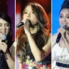 Hương Giang, Hoàng Quyên, Bảo Trăm là ba cái tên nổi bật "Đêm các cô gái" top16 Vietnam Idol. (Ảnh: BHD)