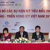 Thứ trưởng Bộ TT-TT cùng tham gia dự đoán xu hướng của ICT 2010 với ICT Press Club. (Ảnh: Thái Khang/Vietnam+)