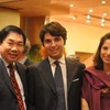 Đại sứ Việt Nam tại Italy Đặng Khánh Thoại và những người bạn Italy. (Ảnh: P.Thành/Vietnam+)