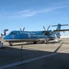 Chiếc ATR72-500 trên sân bay tại Toulouse - Pháp. (Nguồn: VALC).