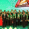 Ông Lương Trí Thìn tại Lễ trao giải Sao Vàng Đất Việt năm 2011. (Nguồn: DXG).