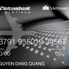 Thẻ tín dụng Vietcombank Vietnam Airlines Platinum American Express. (Nguồn: Vietcombank).