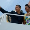Tổng thống Obama và phu nhân. (Nguồn: Internet)