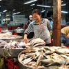 Chợ đầu mối thủy hải sản Bình Điền. (Ảnh: Internet)