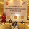 Hội nghị Bộ trưởng Du lịch Tiểu vùng Mêkông mở rộng trong ATF 2009. (Ảnh: Anh Tuấn/TTXVN)