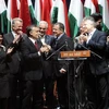 Đảng Fidesz của cựu Thủ tướng Viktor Orban ăn mừng chiến thắng. (Ảnh: Getty Images)