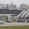 Căn cứ không quân Futenma của Mỹ ở đảo Okinawa. (Ảnh: Reuters)