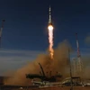 Phóng tàu vũ trụ Soyuz tại sân bay Baikonur. (Ảnh: NASA)