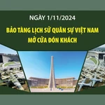 Bảo tàng Lịch sử Quân sự Việt Nam mở cửa đón khách