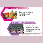 Một số sự kiện văn hóa, du lịch diễn ra trong tháng 11 