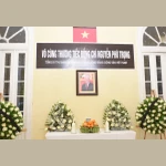 Đại sứ quán Việt Nam tại Cuba tổ chức Lễ viếng Tổng Bí thư Nguyễn Phú Trọng. (Ảnh: Việt Hùng/TTXVN)