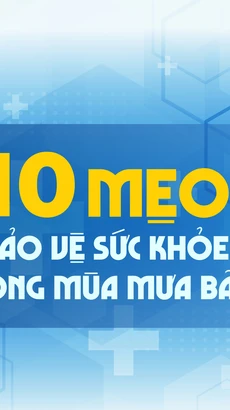 10 phương pháp bảo vệ sức khỏe trong mùa bão lụt và mưa lũ